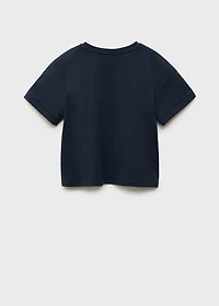 Embroidered detail T-shirt