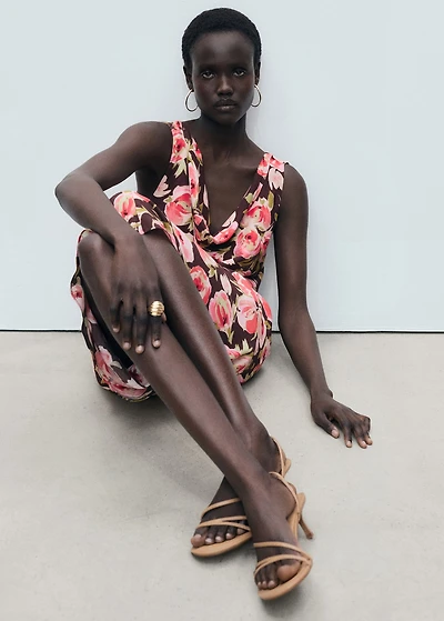 Strappy heeled sandals