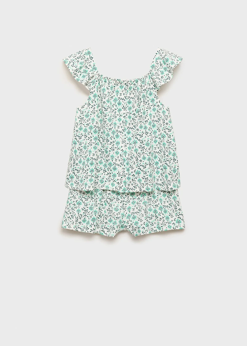 Printed short pyjamas (pack)