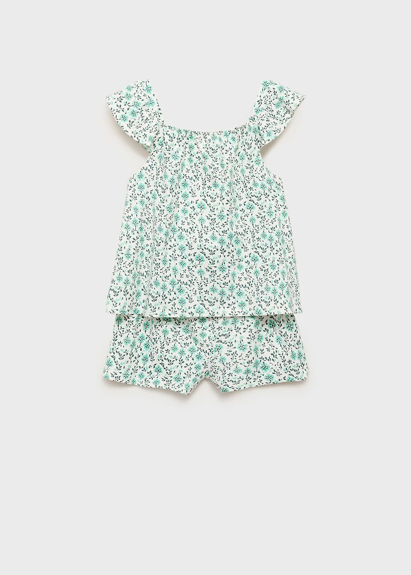 Printed short pyjamas (pack)