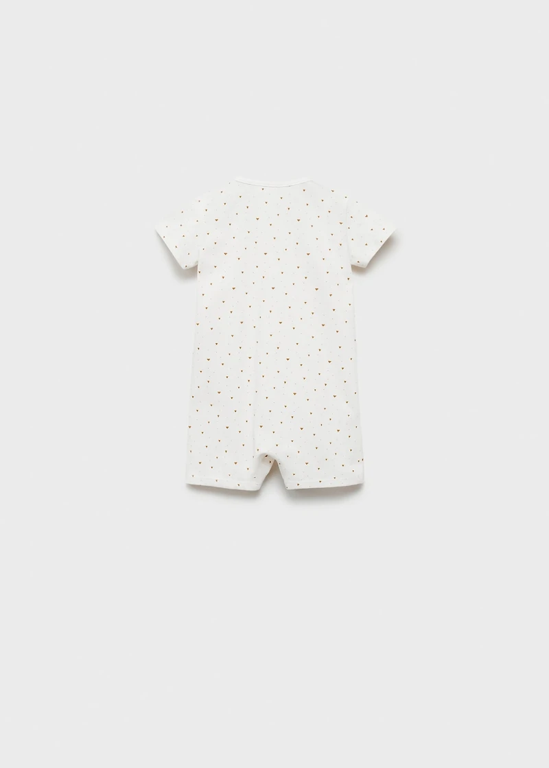 Short cotton pyjamas
