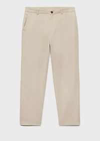 Regular-fit linen pants