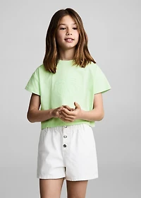 Palm tree crossed back t-shirt