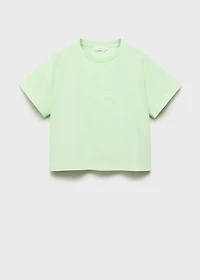 Palm tree crossed back t-shirt