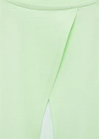 Palm tree crossed back t-shirt