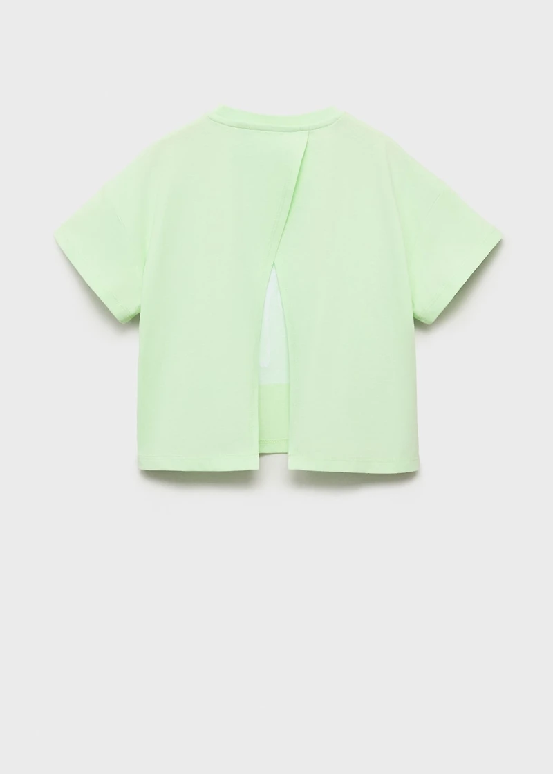 Palm tree crossed back t-shirt