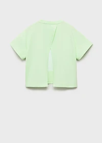 Palm tree crossed back t-shirt