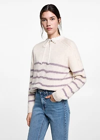 Embroidered details jeans