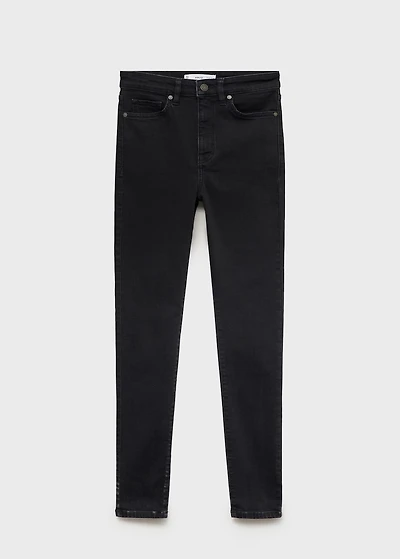 High-rise skinny jeans