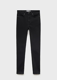 High-rise skinny jeans