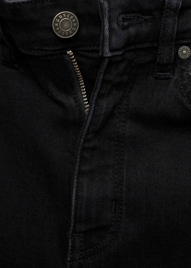 High-rise skinny jeans