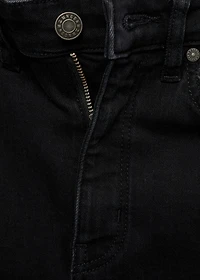 High-rise skinny jeans