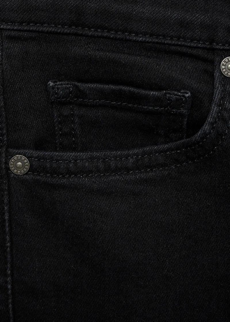 High-rise skinny jeans