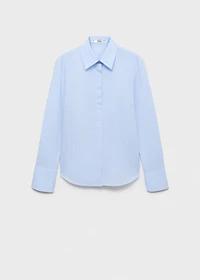 Fitted cotton shirt