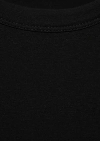 Long-sleeved fitted t-shirt