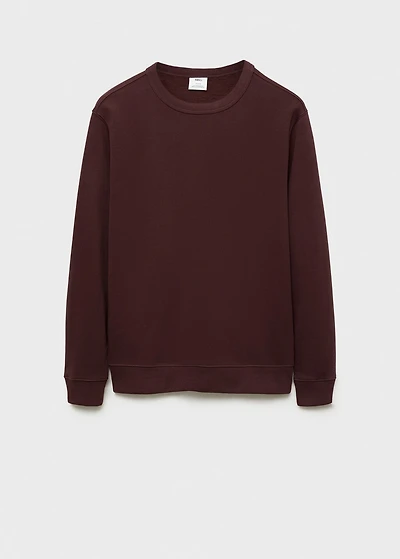 Regular-fit cotton sweatshirt