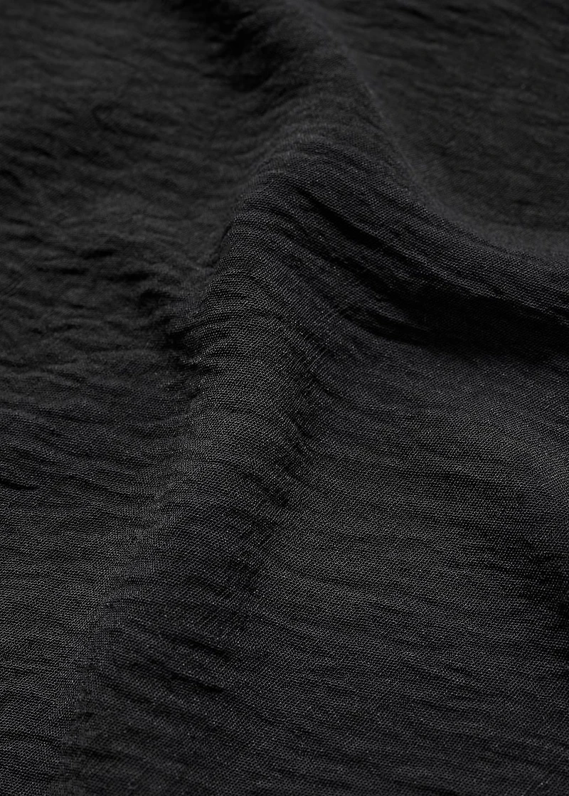 Straight knitted pants