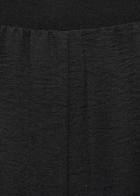 Straight knitted pants