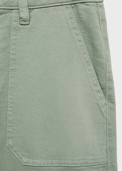 Culotte pants with pockets