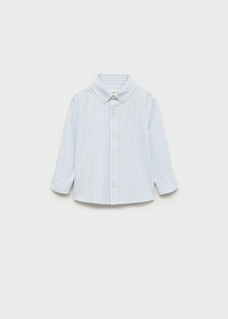 Striped cotton shirt