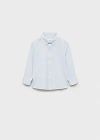 Striped cotton shirt