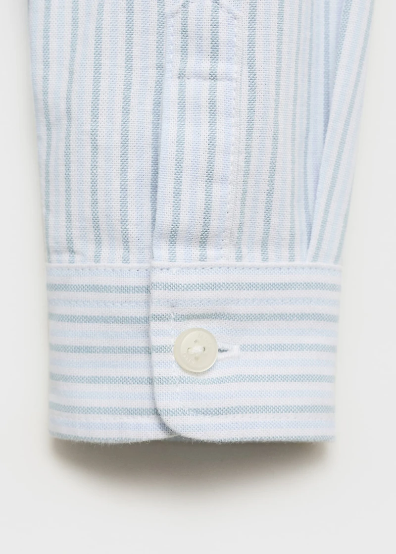 Striped cotton shirt