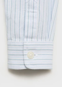 Striped cotton shirt