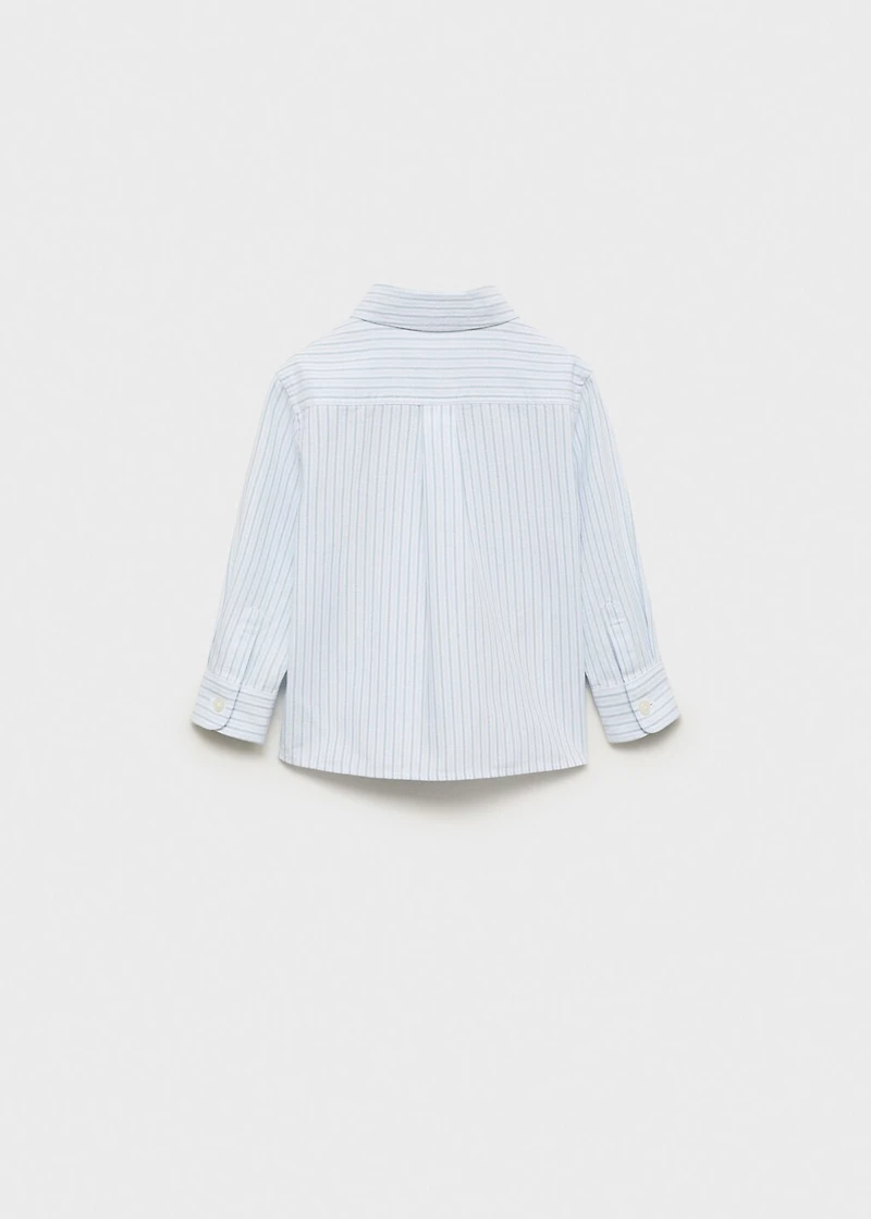 Striped cotton shirt