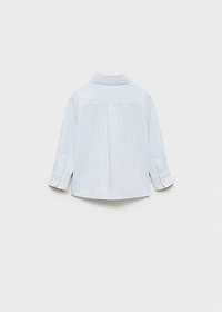 Striped cotton shirt