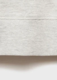 Printed cotton sweatshirt