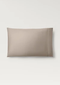 Two 600-thread cotton satin pillowcases 50x75 cm