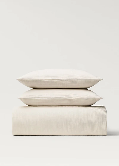 Cotton gauze duvet cover for 90 cm bed