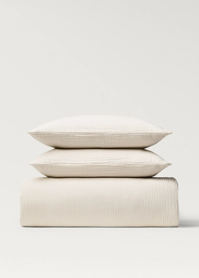 Cotton gauze duvet cover for 135/140 cm bed