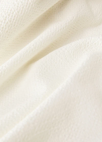 Percale cotton textured duvet cover for 90 cm bed