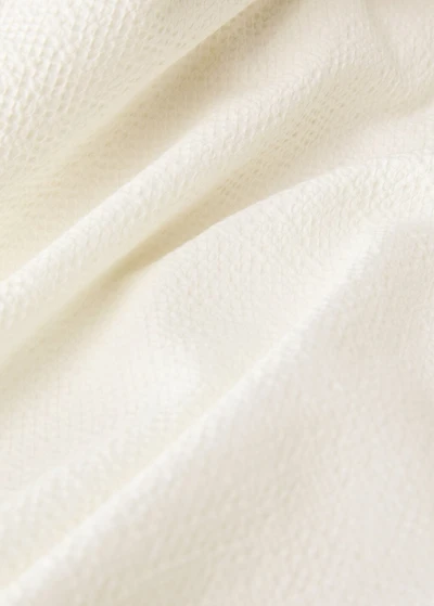 Percale cotton textured duvet cover for 135/140 cm bed