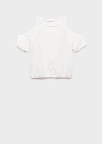 Cut-out t-shirt