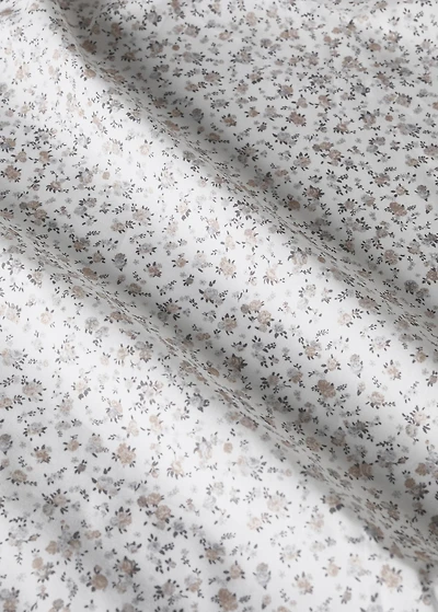 cotton percale printed top sheet for cot