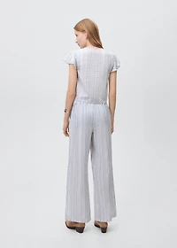 Ruched detail blouse