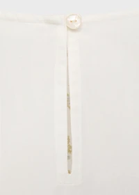 Floral embroidered blouse