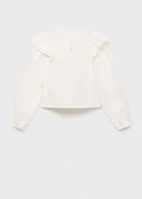 Floral embroidered blouse