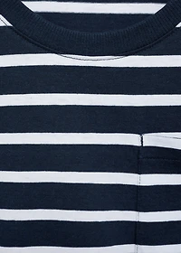 Striped cotton T-shirt