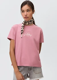 Short-sleeved printed t-shirt