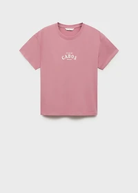 Short-sleeved printed t-shirt