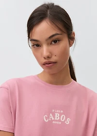 Short-sleeved printed t-shirt