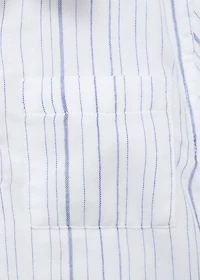 Striped cotton shirt