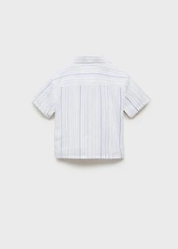 Striped cotton shirt