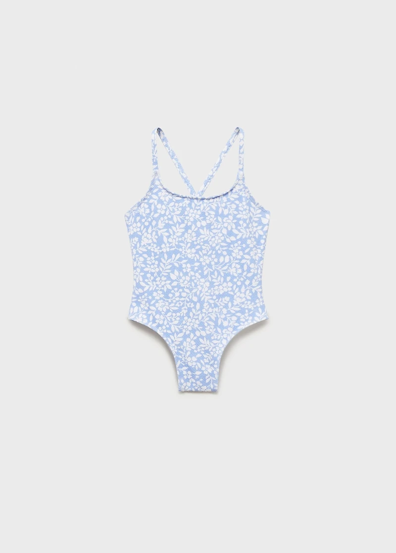 Floral print swimsuit