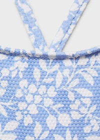 Floral print swimsuit