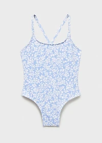 Floral print swimsuit
