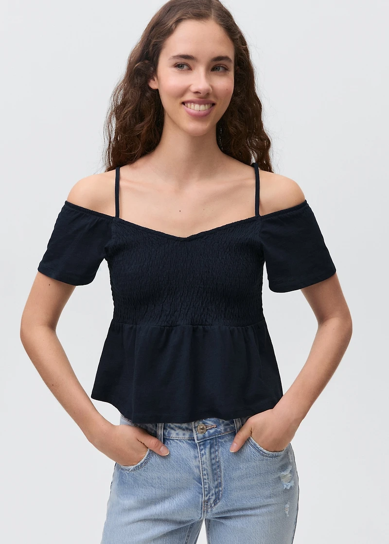 Ruffled top